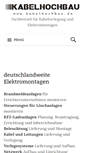 Mobile Screenshot of kabelhochbau.de